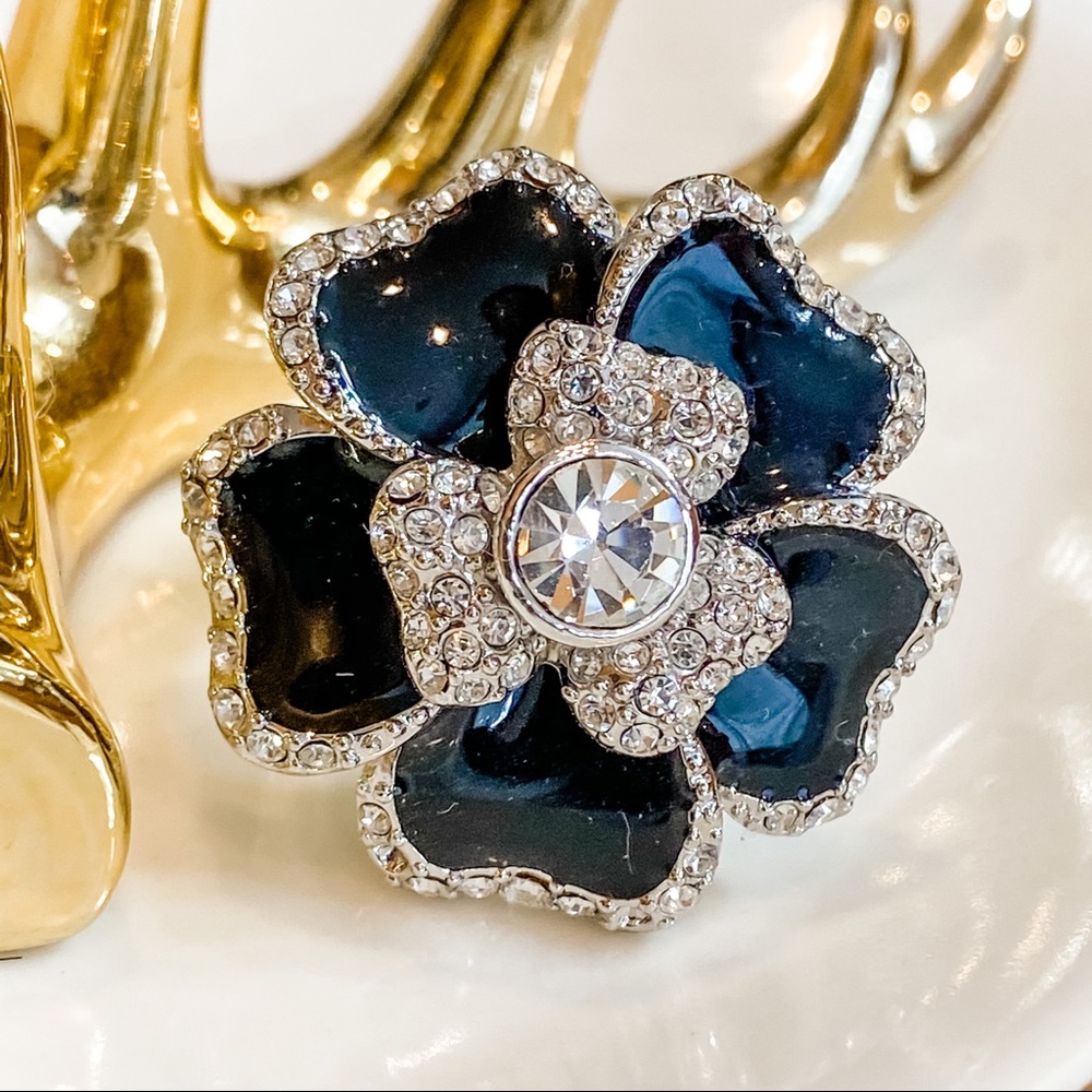 Lia Sofia Dahlia Statement Ring - image 7